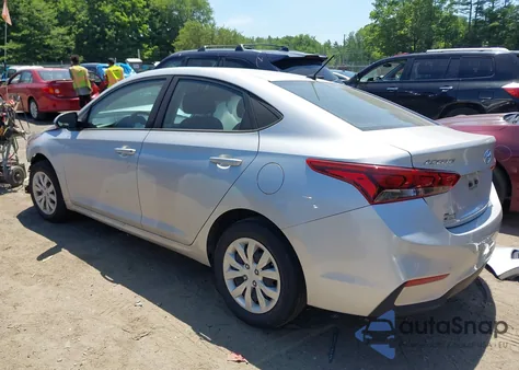 2021 Hyundai Accent Se из США, поврежденный, VIN 3KPC24A68ME151263
